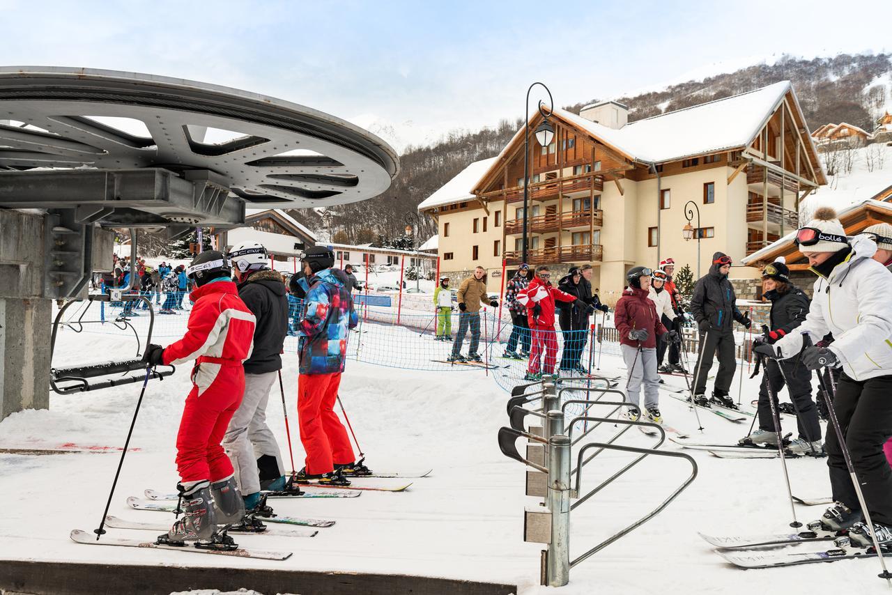 Skissim Select - Résidence Les Chalets du Galibier 4*by Travelski Valloire Exterior foto